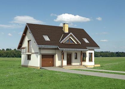 Фасад дома KHH-7731-19 Фасад дома KHH-7731-19