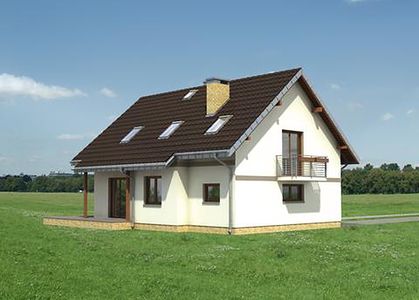 Фасад дома KHH-7731-19 Фасад дома KHH-7731-19
